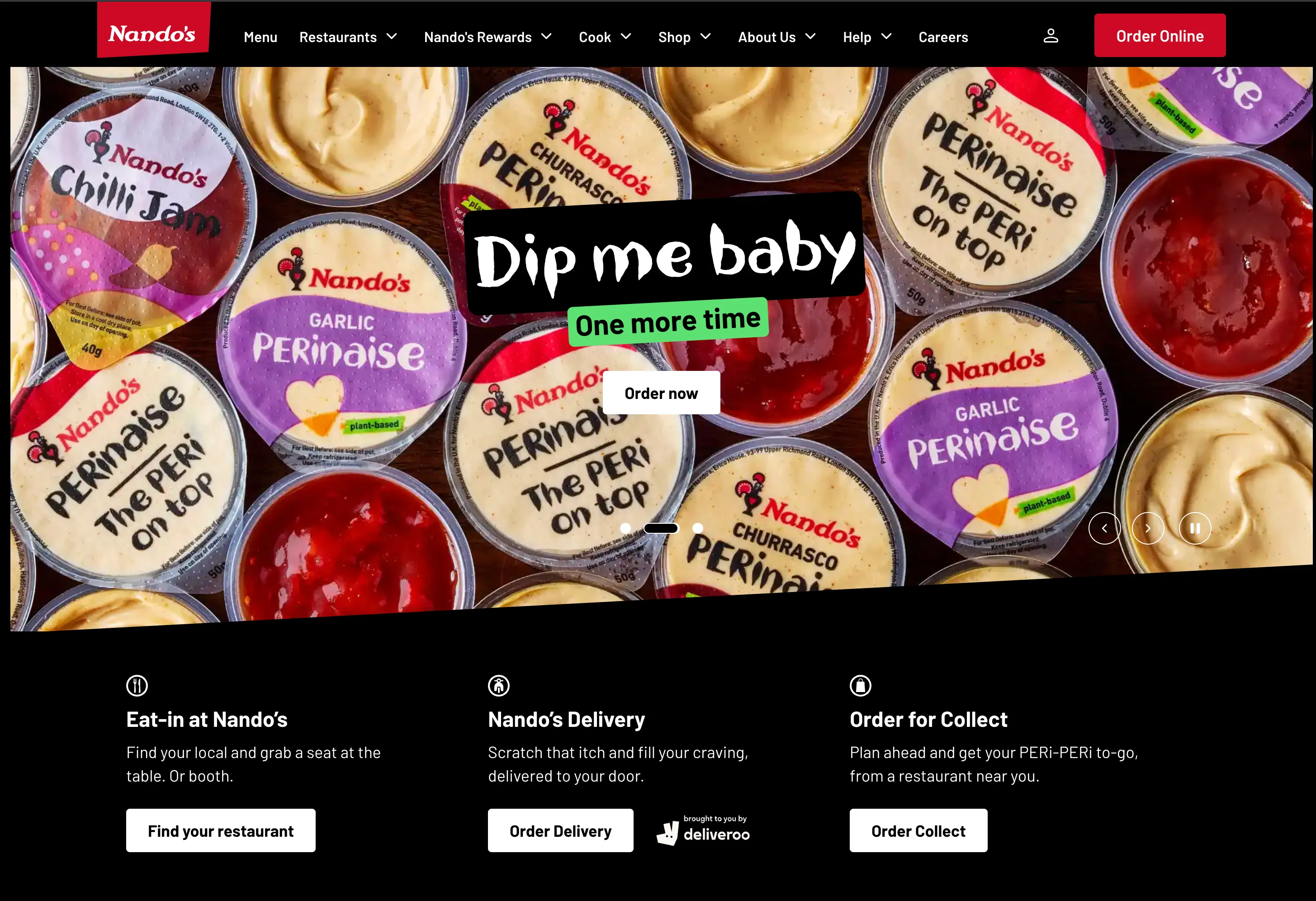 Nando's: training & compliance CRM/CMS, mobile ordering & careers