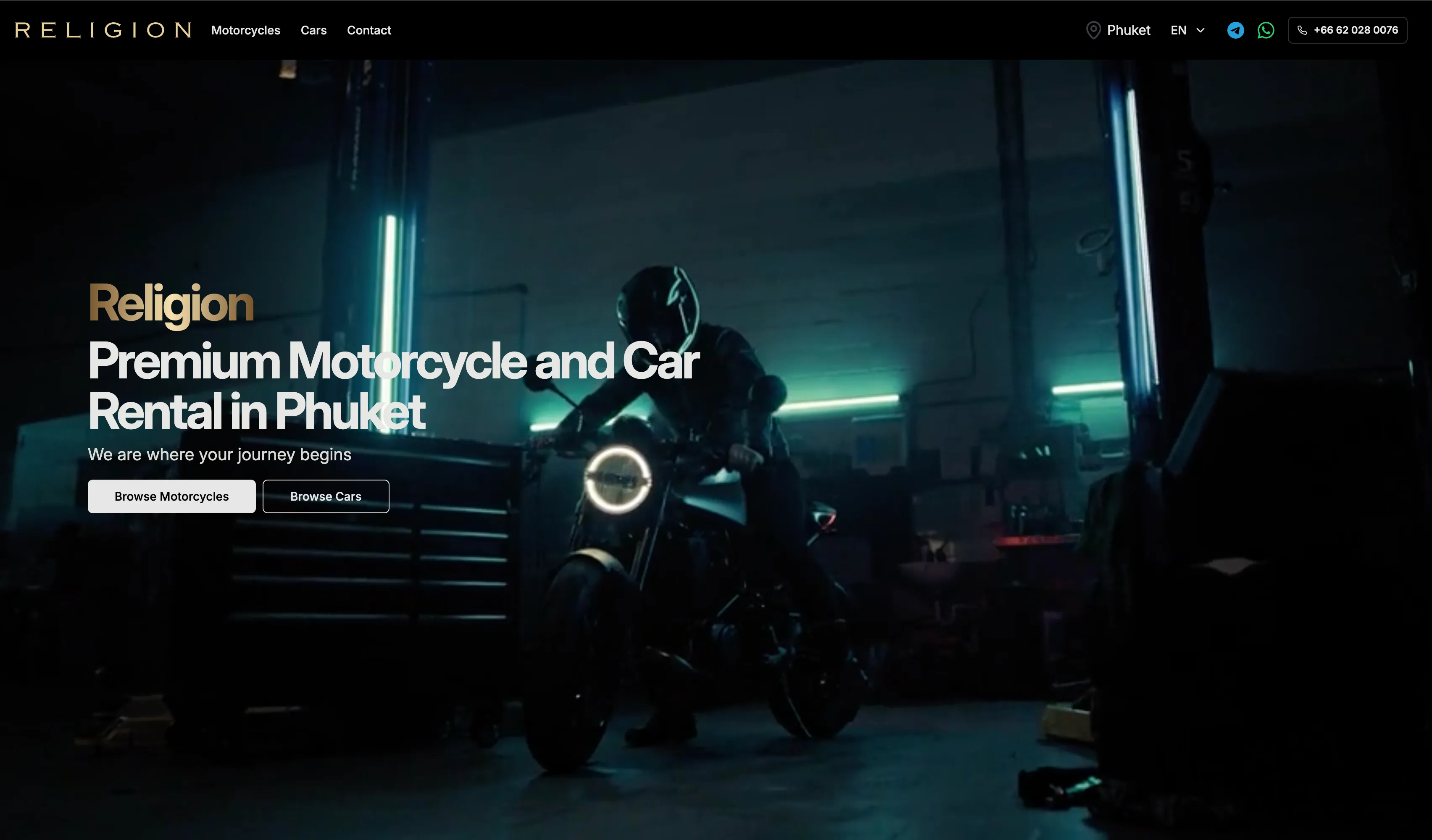 Religion: luxury car & motorcycle rentals in Phuket